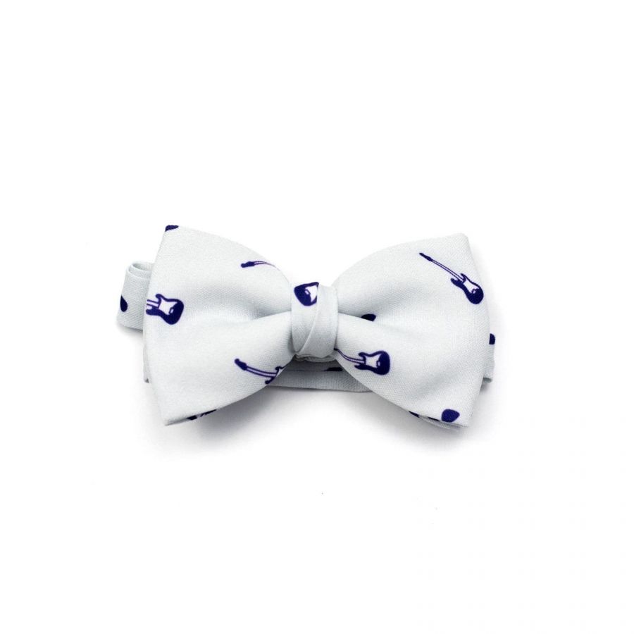 Musical Guitar Classic Bow Tie