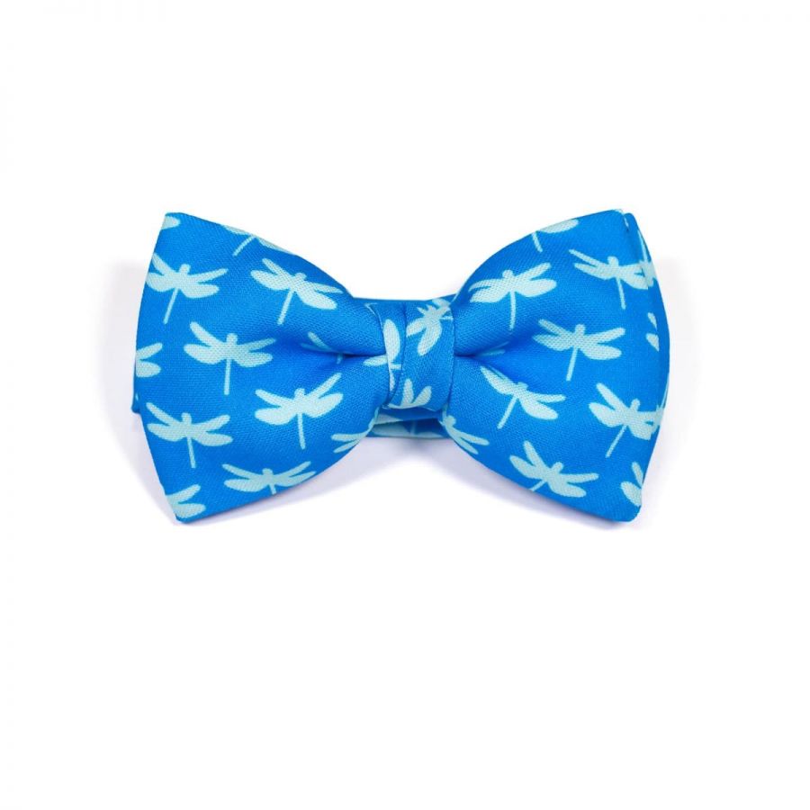 Insect Dragonfly blue Classic Bow Tie