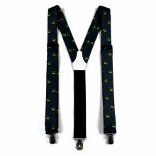Colton Black Suspenders